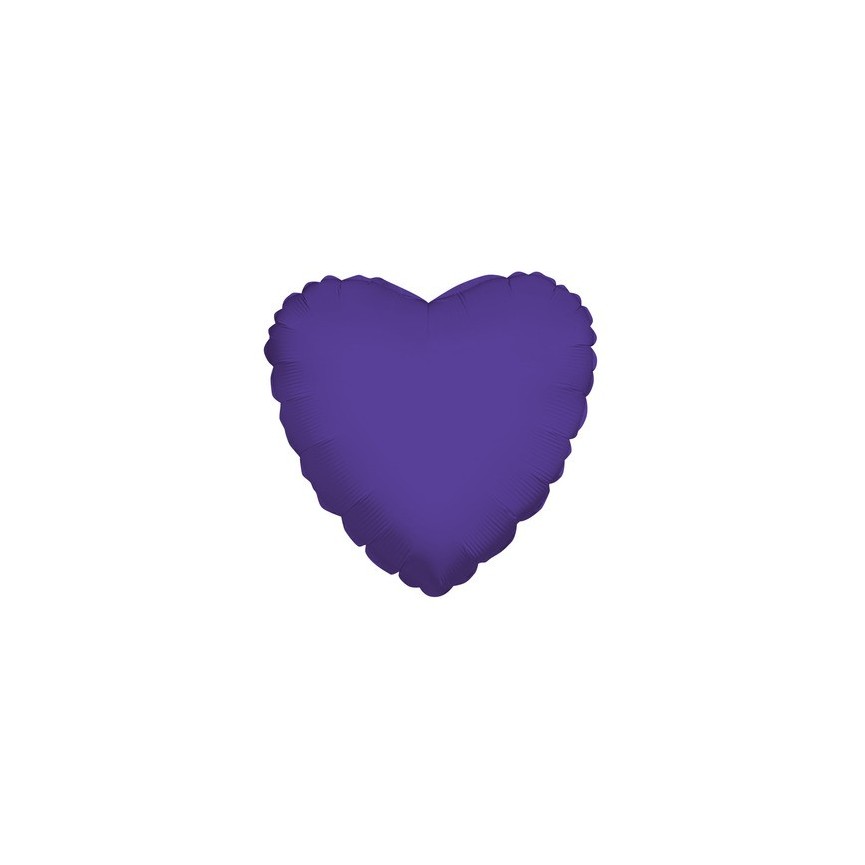 Ballon Mylar Coeur Violet