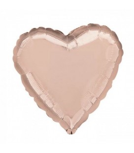 Rose Gold Star Mylar Balloon