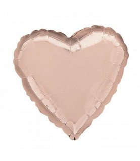 Rose Gold Star Mylar Balloon