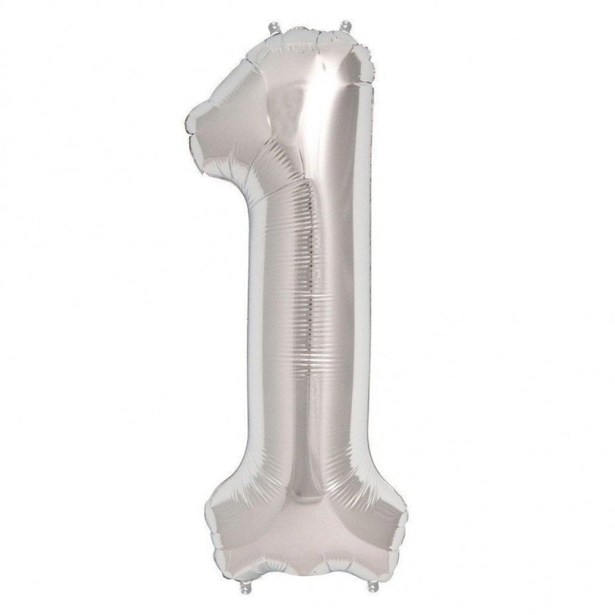 Ballon Mylar Chiffre 1