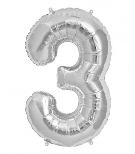 Mylar Ballon Number 3