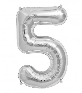 Mylar Ballon Number 5