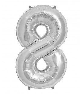 Mylar Ballon Number 8