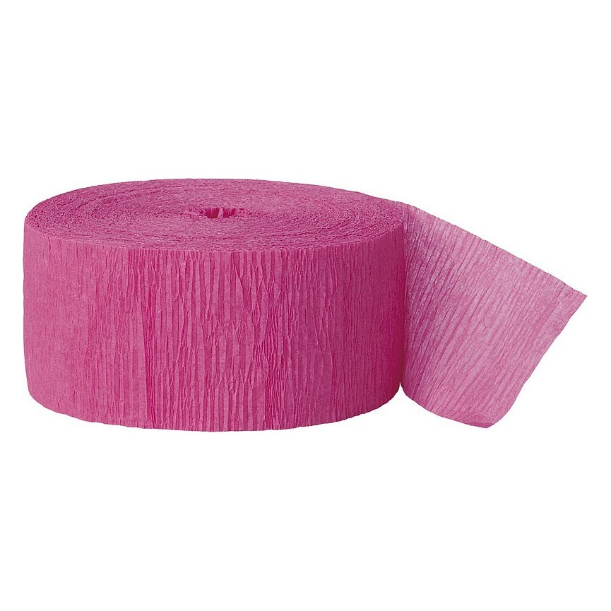 Magenta Crepe Streamer Magenta Crepe Streamer
