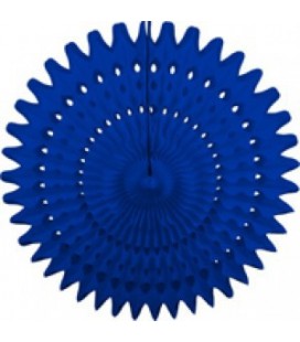 Royal Blue Honeycomb Fan