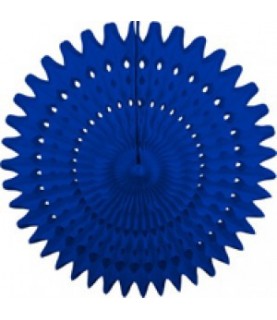 Royal Blue Honeycomb Fan