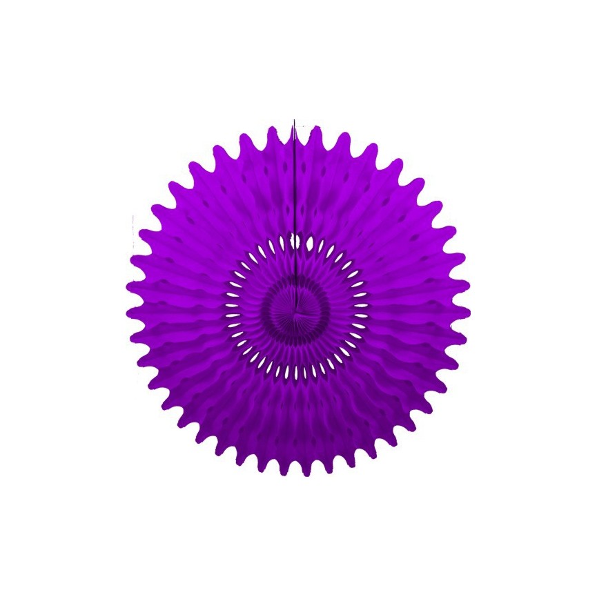 Purple Honeycomb Fan