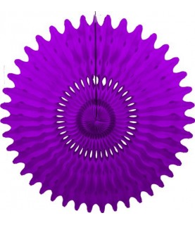 Purple Honeycomb Fan