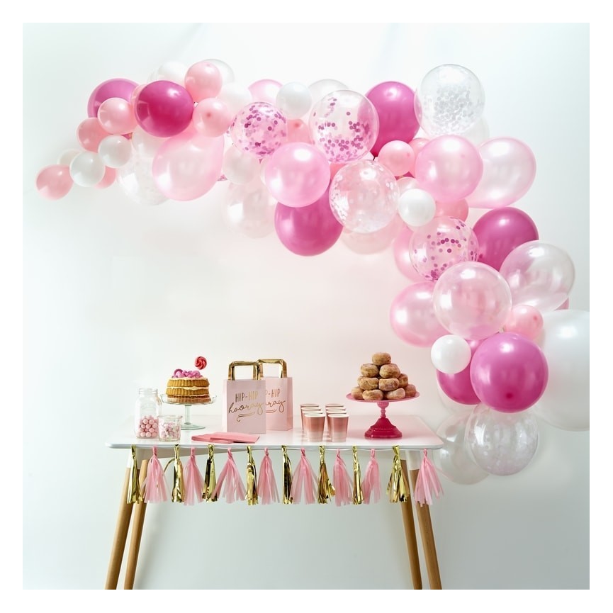 Pink Balloon Arch Kit
