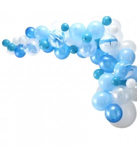 Blue Balloon Arch Kit