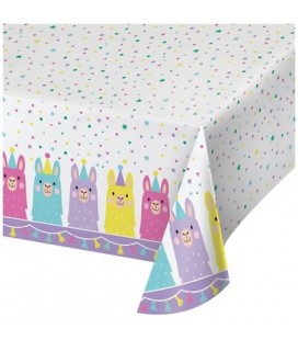 Llama Party Tablecover