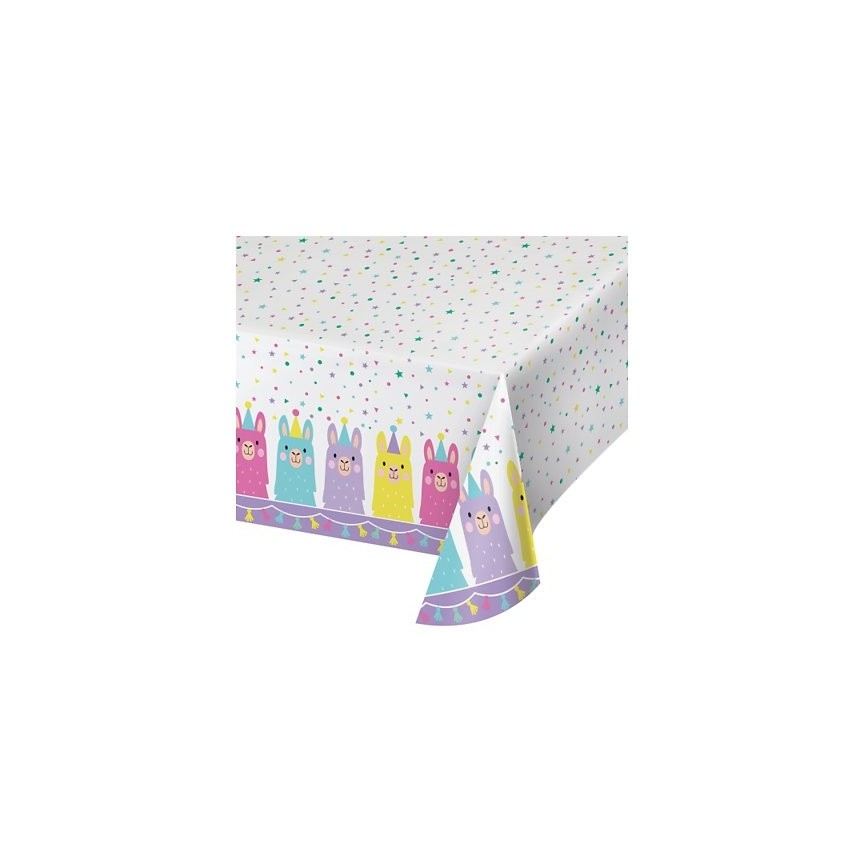 Llama Party Tablecover