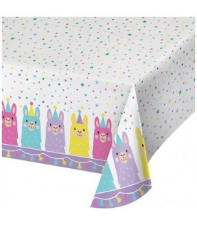 Llama Party Tablecover
