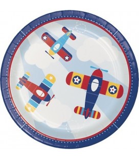 Airplane Dinner Plates