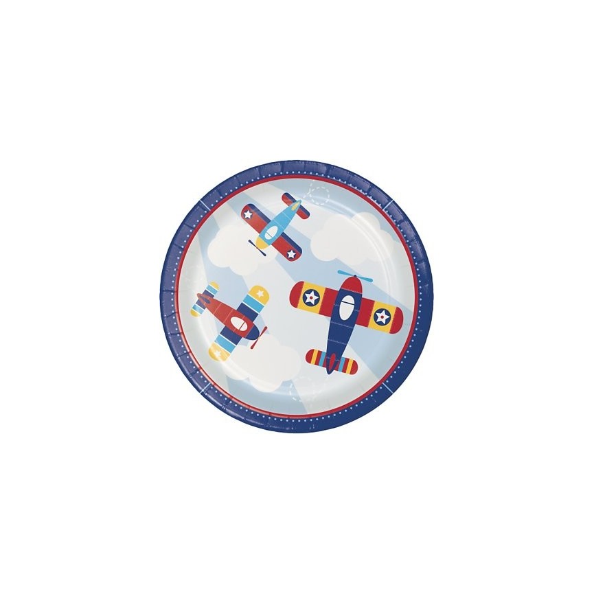 Airplane Dinner Plates