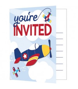 Little Airplane Invitations