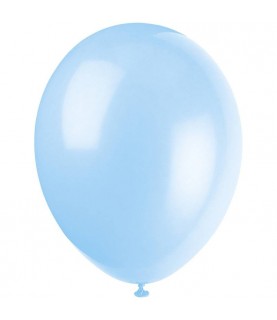 10 Light Blue Balloons