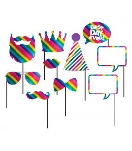 Metallic Rainbow Photo Booth
