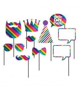 Photobooth Metallic Regenbogen