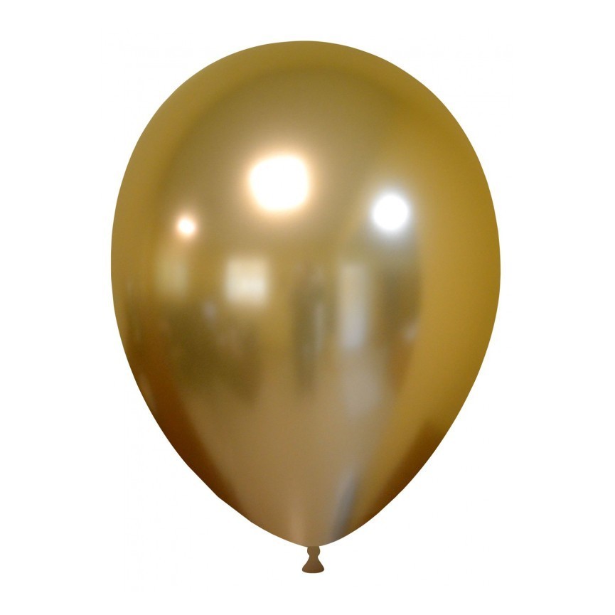 Silver Chrome Latex Balloon
