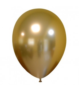 Ballon Latex Chromé Argent