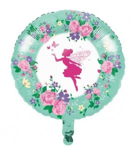 Blumenfee Folienluftballon
