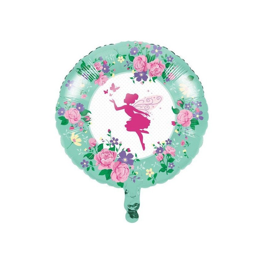 Floral Fairy Foil Balloon