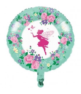 Floral Fairy Foil Balloon