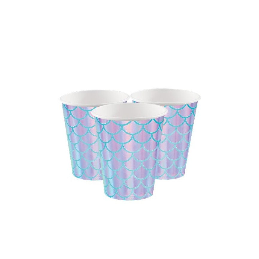 Shimmer Mermaid Cups