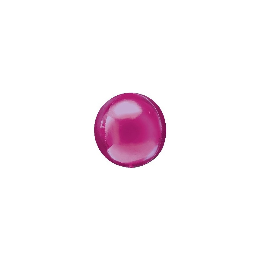 Silver Sphere Orbz Foil Balloon