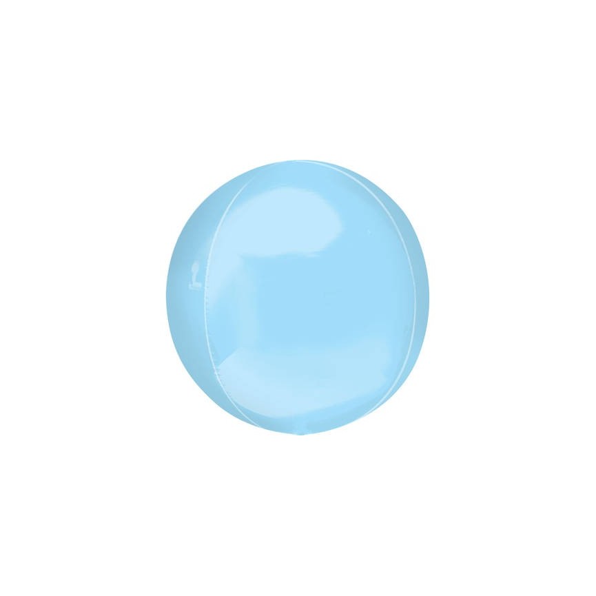 Silver Sphere Orbz Foil Balloon