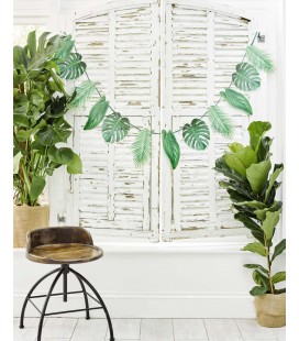 Fiesta Party Palm Leaf Paper Garland