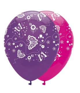 6  Butterfly Luftballons