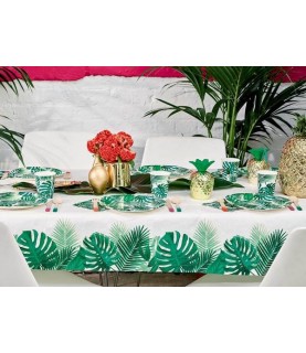 Gobelets Feuilles Tropicales de Palmier