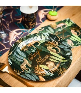 Assiettes Jungle Fever