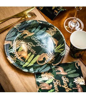 Assiettes Jungle Fever