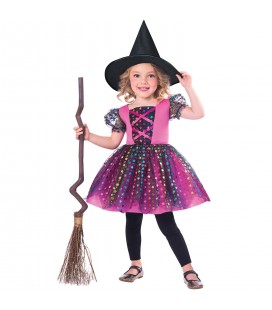 Sorcière Arc en Ciel Costume Enfant