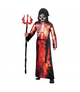 Fire Reaper Children's Costume Fire Reaper Kinderverkleidung Fire Reaper Costume Enfant