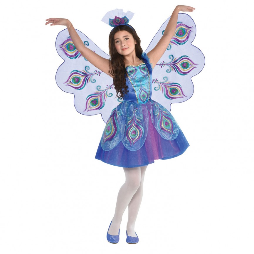 Pretty Peacock Children's Costume