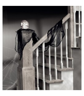 Nappe Tulle Noire 61 x 457 cm