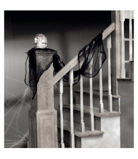 Nappe Tulle Noire 61 x 457 cm