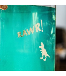 Gold Dinosaurs Stickers
