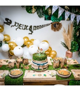 4 Gold Glitter Dinosaurs Place Card Holder