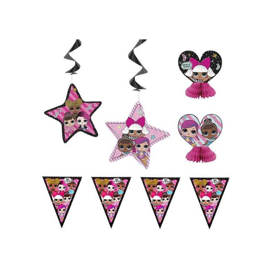 LOL Surprise! Birthday Decorating Kit