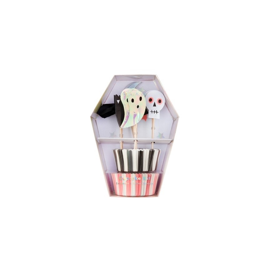 Kit 24 Cupcakes d'Halloween