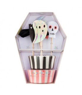Kit of 24 Halloween Cupcakes