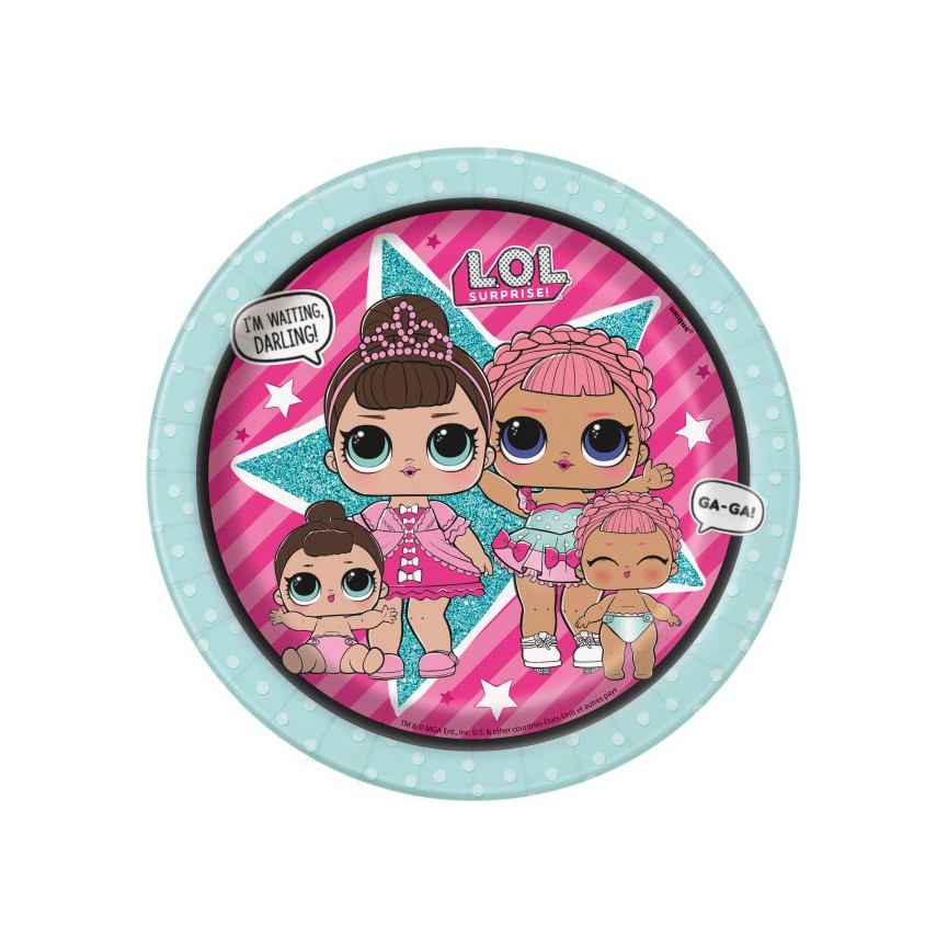 LOL Surprise! Cake Plates