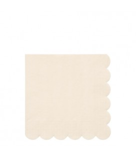 20 Large Simply Eco Napkins – Cream