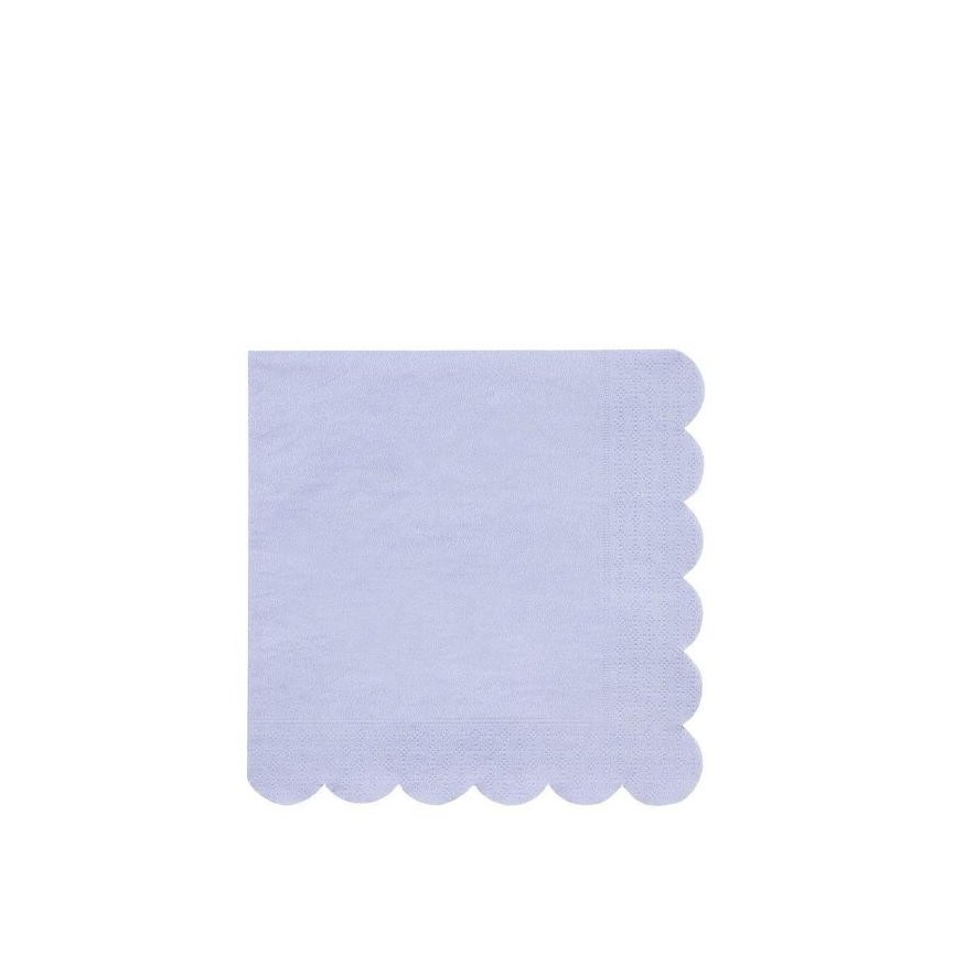20 Large Simply Eco Napkins – Blue