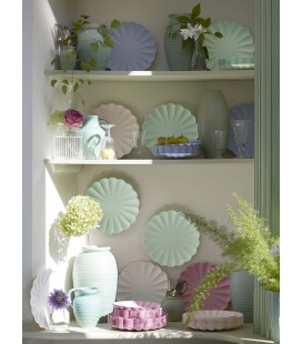 20 Grandes Serviettes Eco assorties Pastel